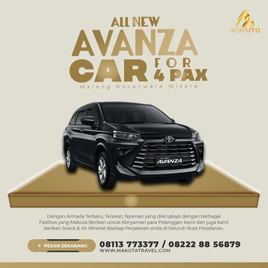 Toyota New Avanza Hitam, Armada utama untuk layanan travel Malang Surabaya